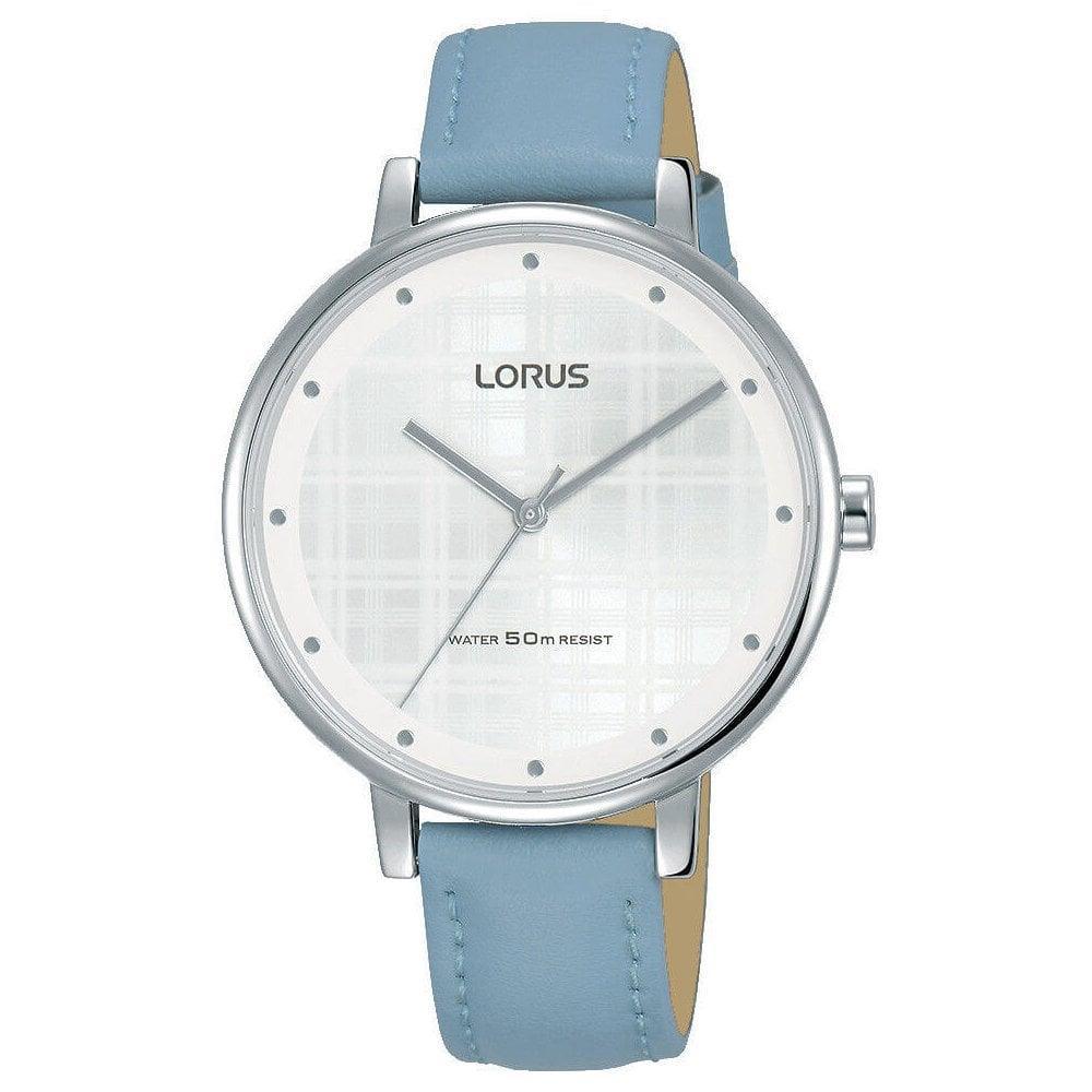 Lorus RG269PX9 Blue Leather Strap Women's Watch - Watch Home™ Lorus RG269PX9 Blue Leather Strap Women's Watch - Watch Home™
